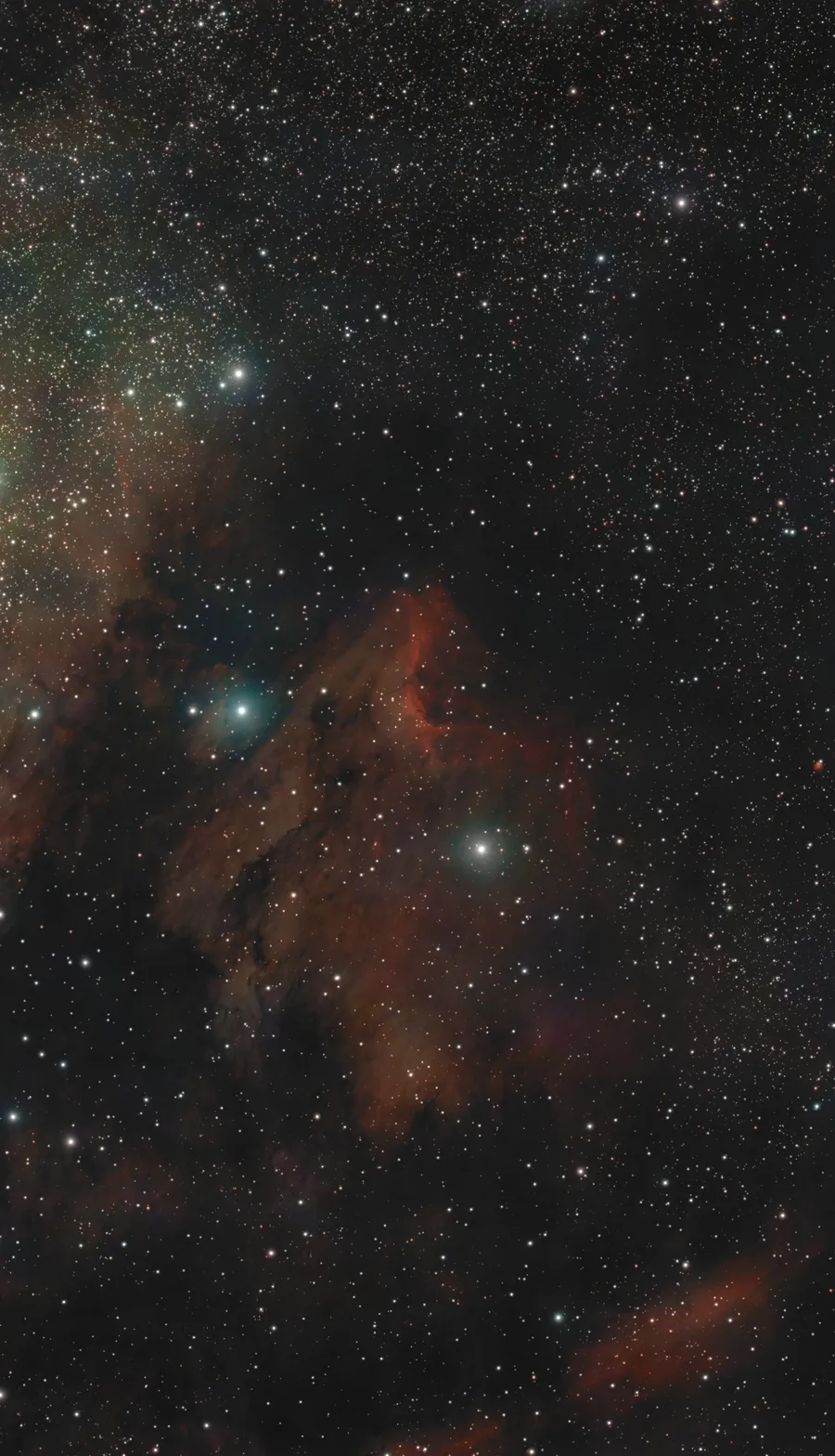 IC 5070 — Pelican Nebula